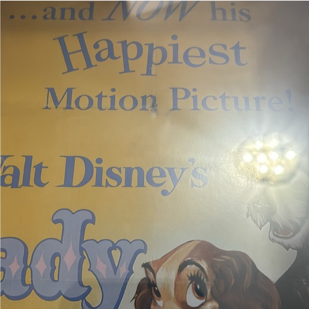 Funko Pop! Movie Poster Edition Disney's "Lady and the Tramp” 100th Anniversary - Picture 8 of 14